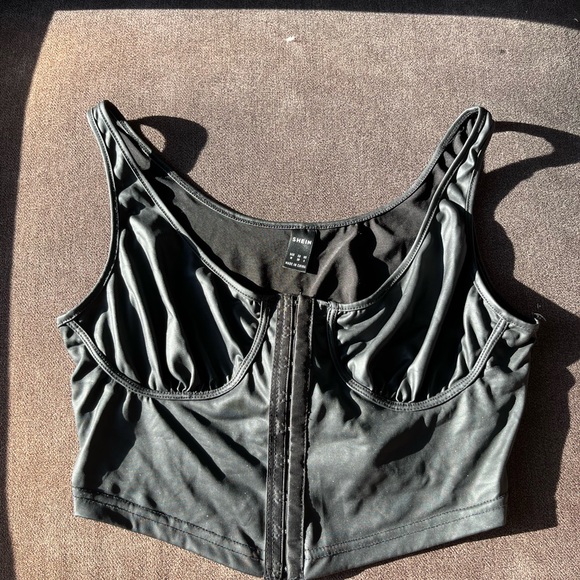 2 for $15 PU corset top - Picture 4 of 4